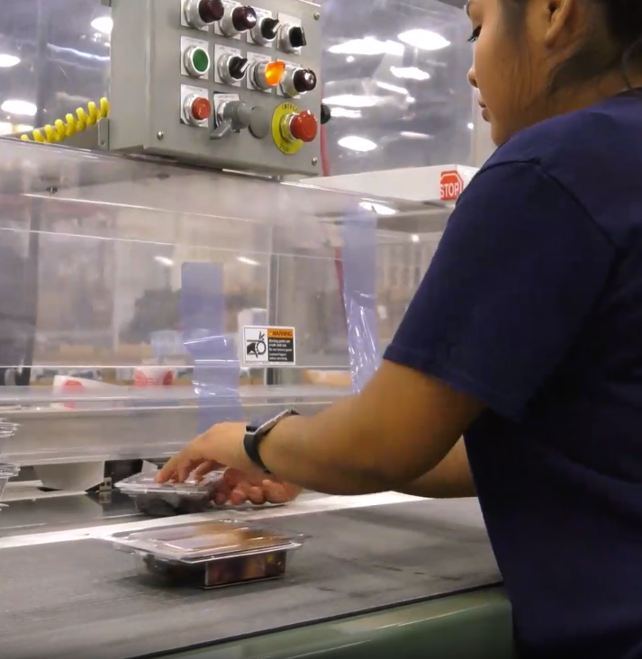 Packing and finishing on the Millenium print line